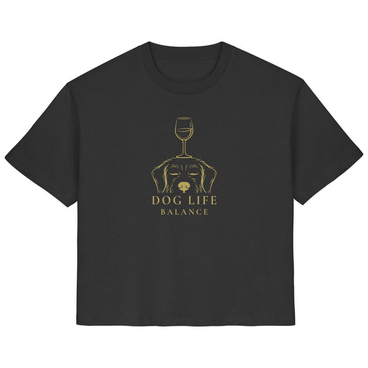 Dog Life Balance - Dackel (Rauhaar) - Ladies Organic Shirt