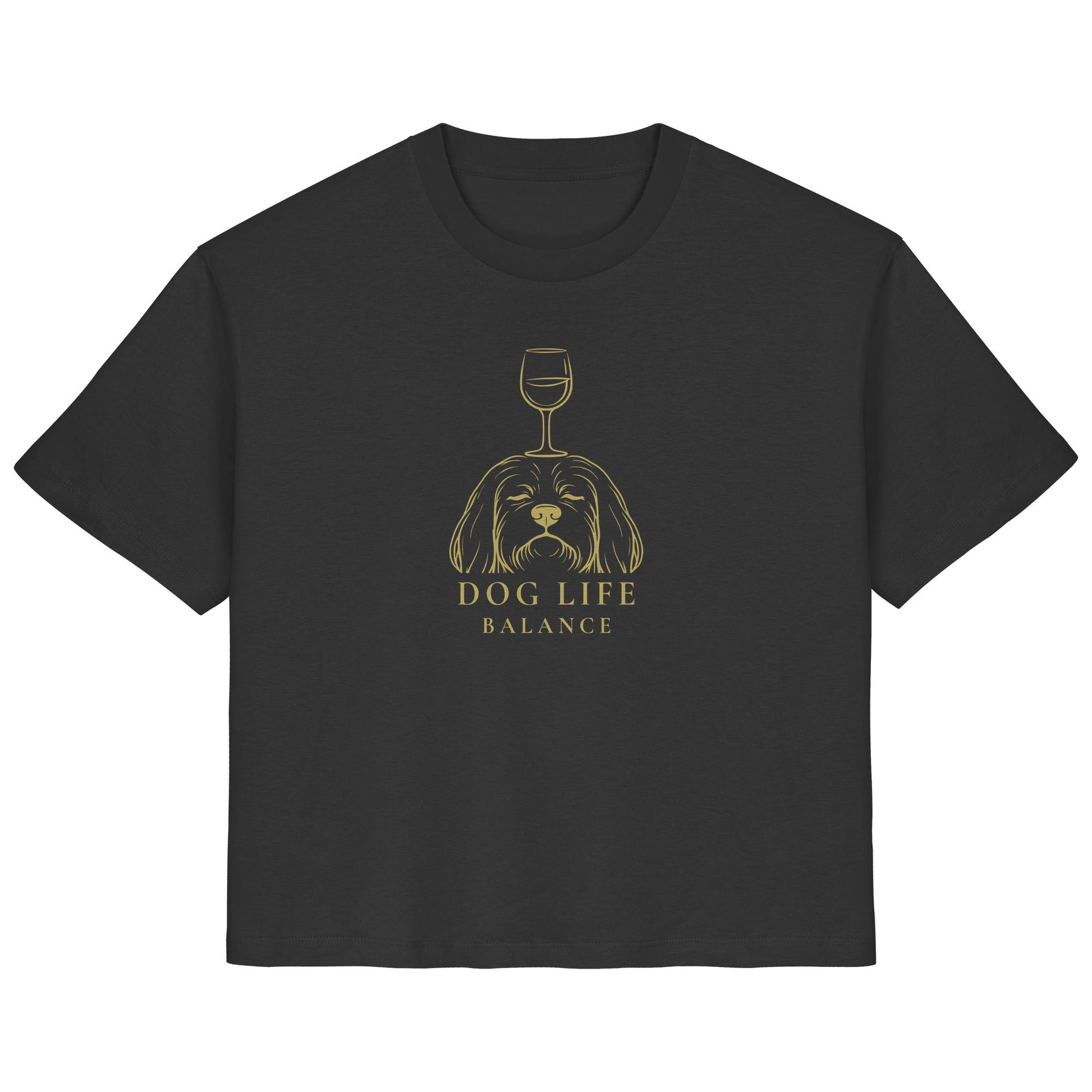 Dog Life Balance - Lhasa Apso - Ladies Organic Shirt