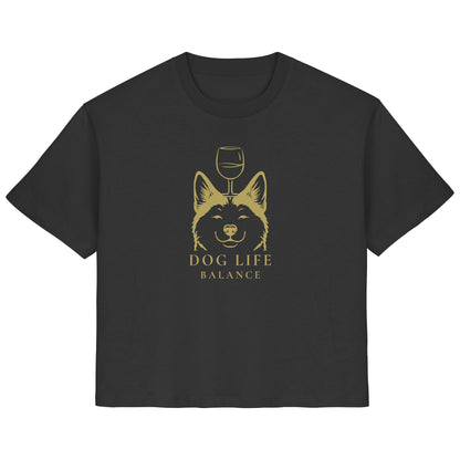 Dog Life Balance - Akita - Ladies Organic Shirt
