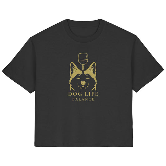 Dog Life Balance - Akita - Ladies Organic Shirt