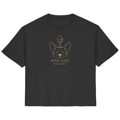 Dog Life Balance - Corgi - Ladies Organic Shirt