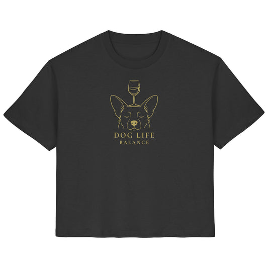 Dog Life Balance - Corgi - Ladies Organic Shirt