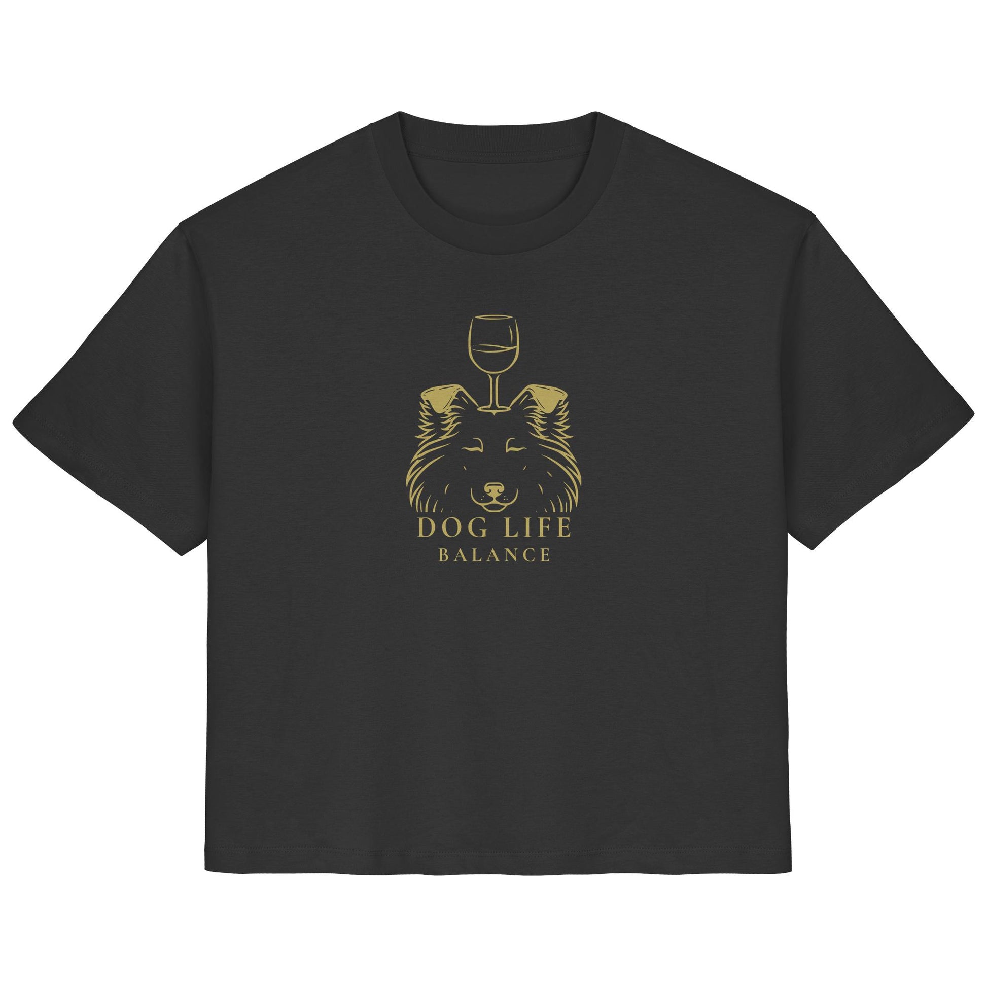 Dog Life Balance - Shetland Sheepdog - Ladies Organic Shirt