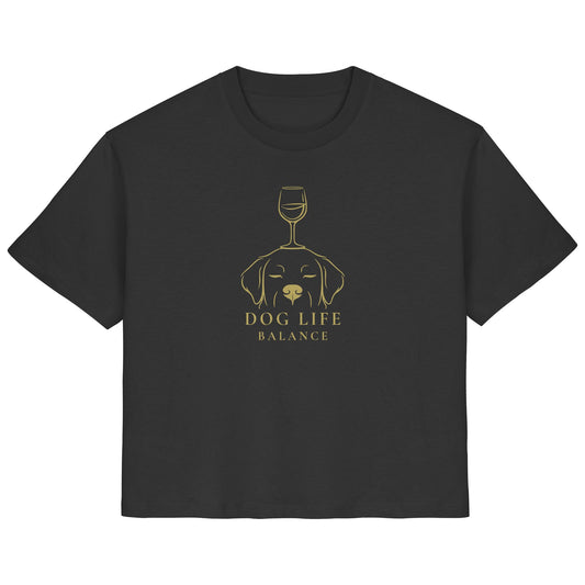 Dog Life Balance - Golden Retriever - Ladies Organic Shirt