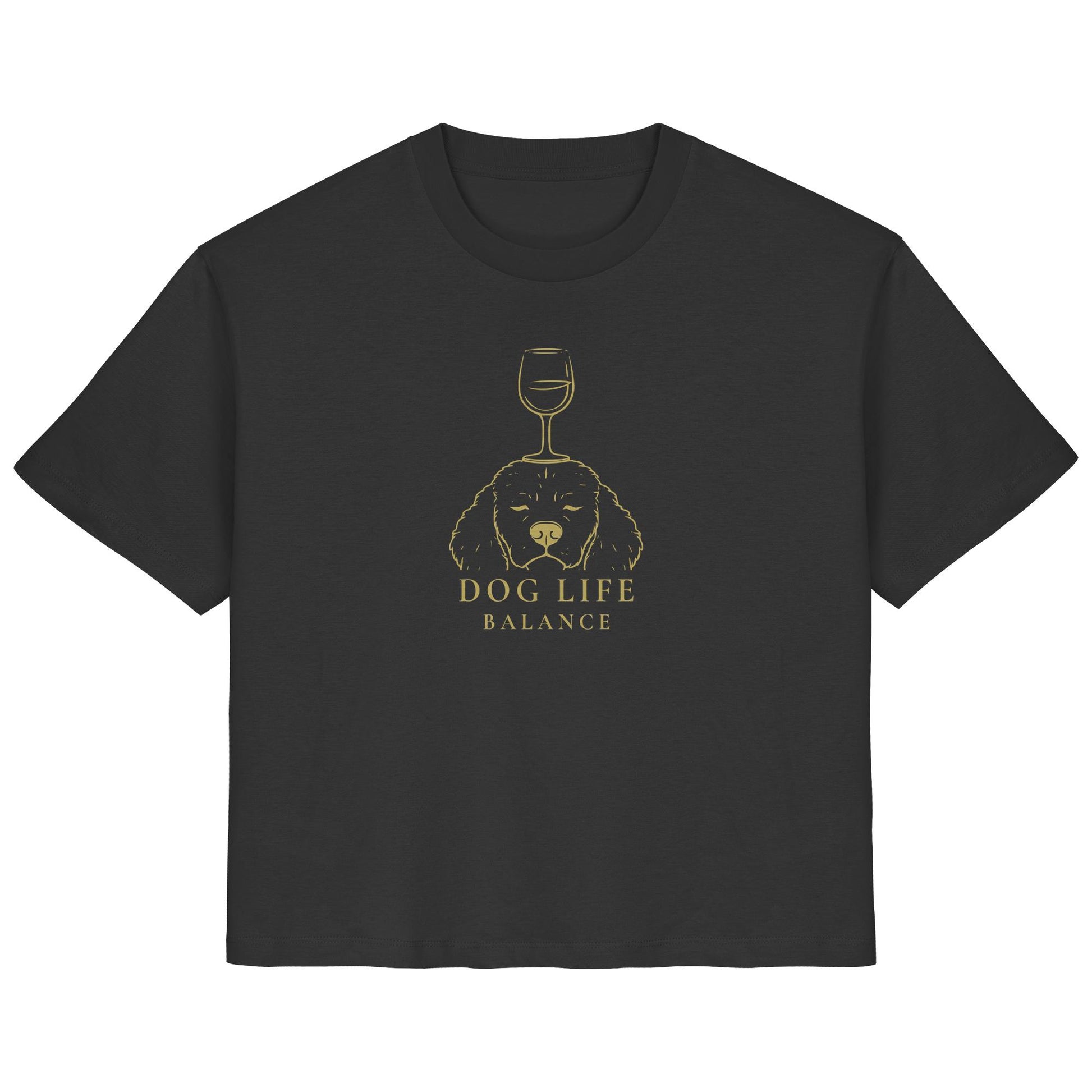 Dog Life Balance - Pudel - Ladies Organic Shirt