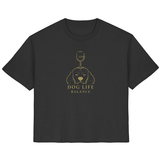 Dog Life Balance - Pudel - Ladies Organic Shirt