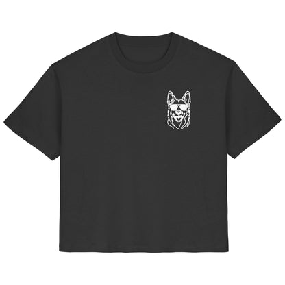 Line Art - Cooler Holländischer Schäferhund - Ladies Organic Shirt