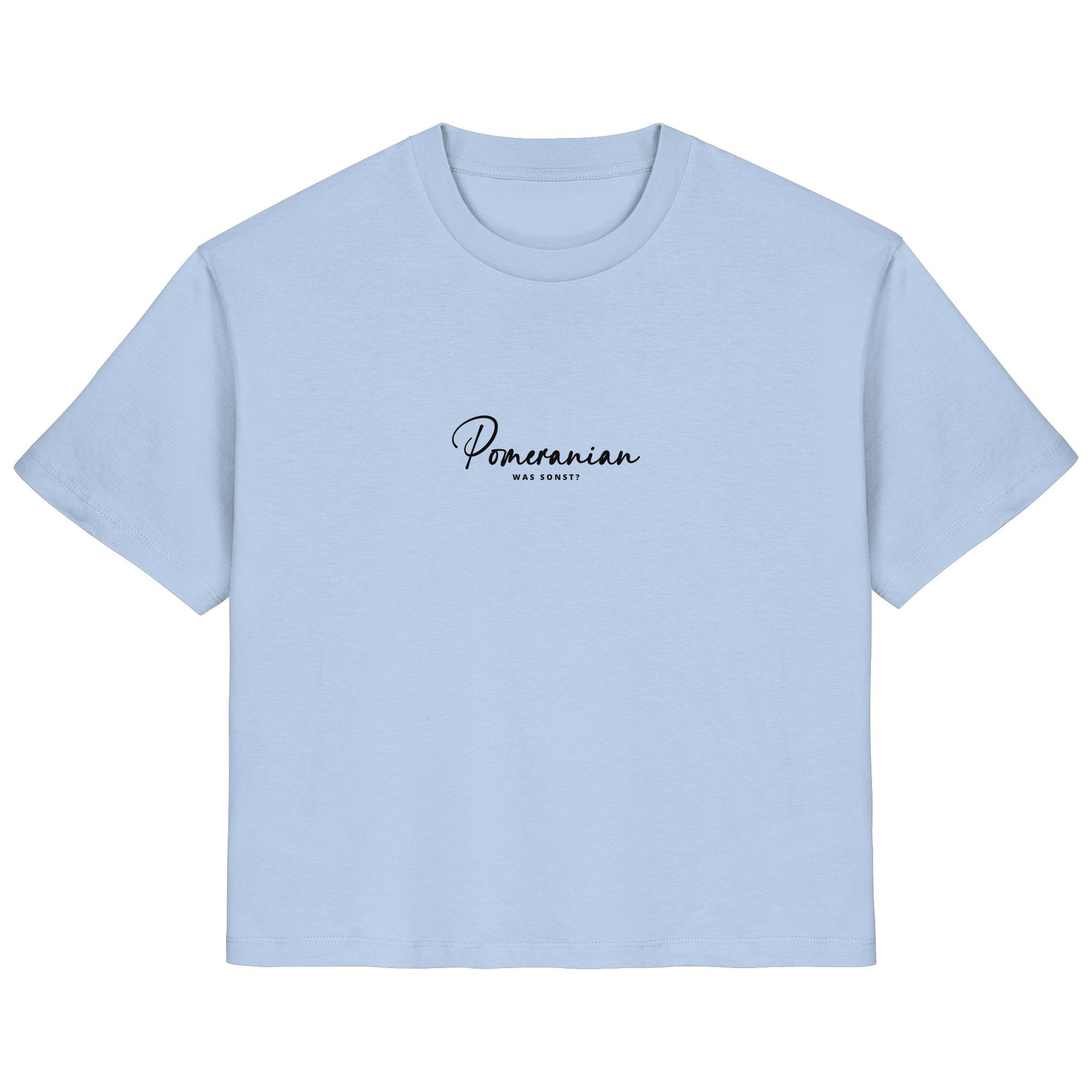 Was sonst? Pomeranian - Ladies Organic Shirt