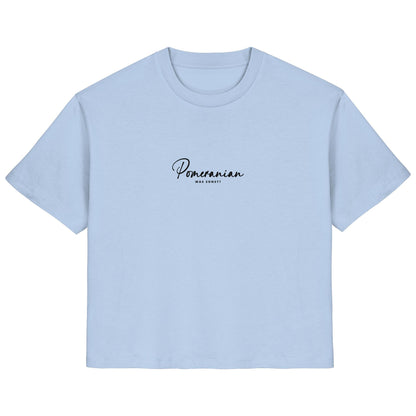 Was sonst? Pomeranian - Ladies Organic Shirt