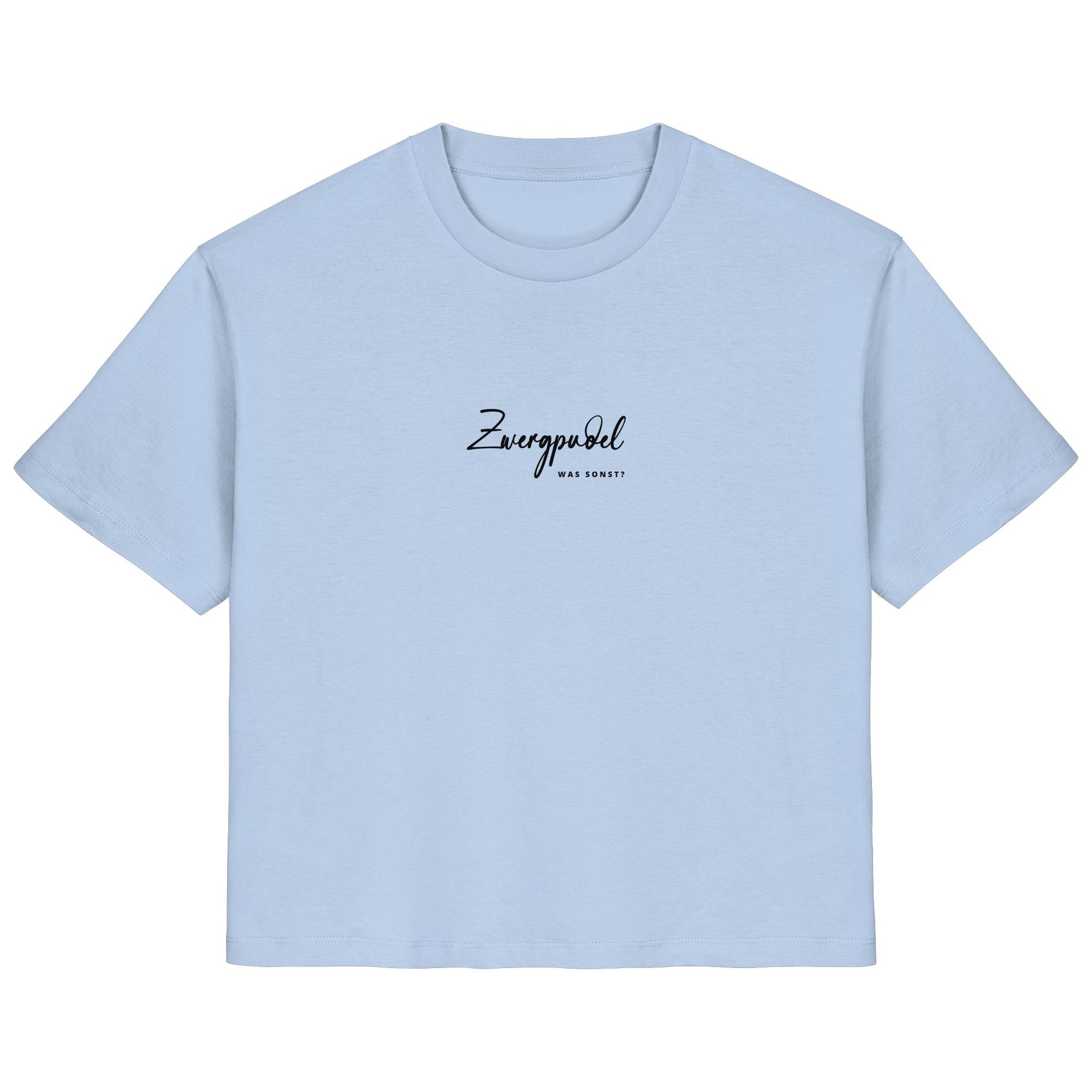 Was sonst? Zwergpudel - Ladies Organic Shirt