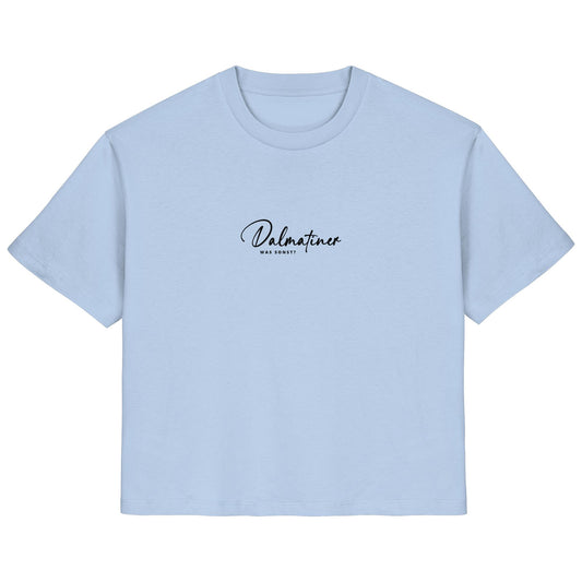 Was sonst? Dalmatiner - Ladies Organic Shirt