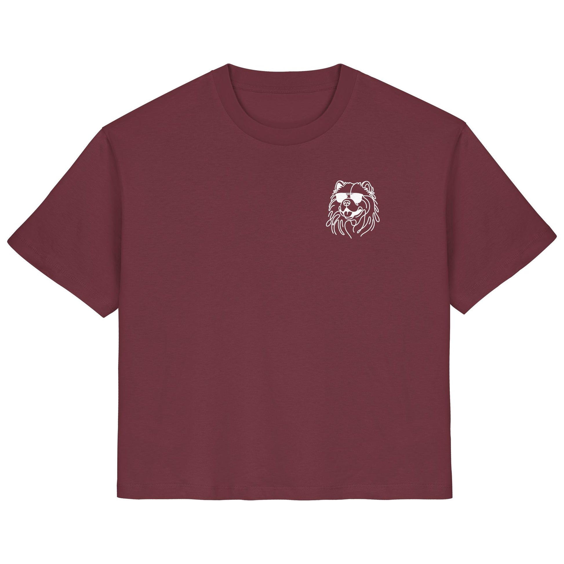 Line Art - Cooler Chow Chow - Ladies Organic Shirt