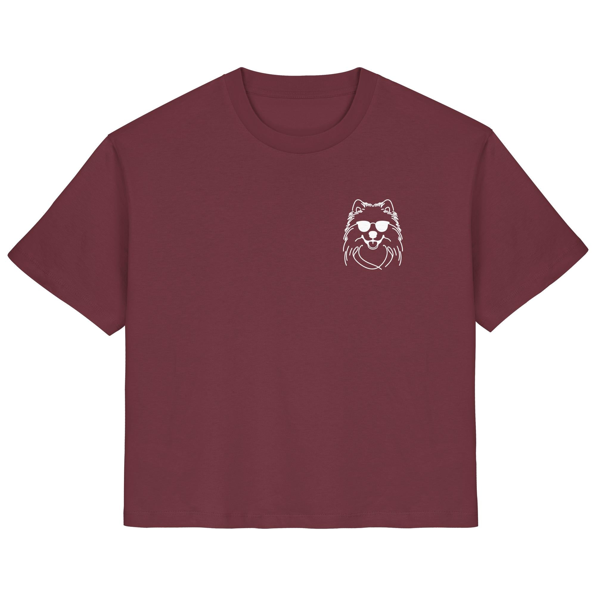 Line Art - Cooler Samojede - Ladies Organic Shirt