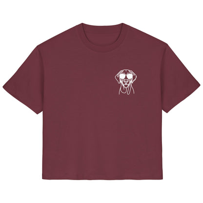 Line Art - Cooler Vizsla - Ladies Organic Shirt