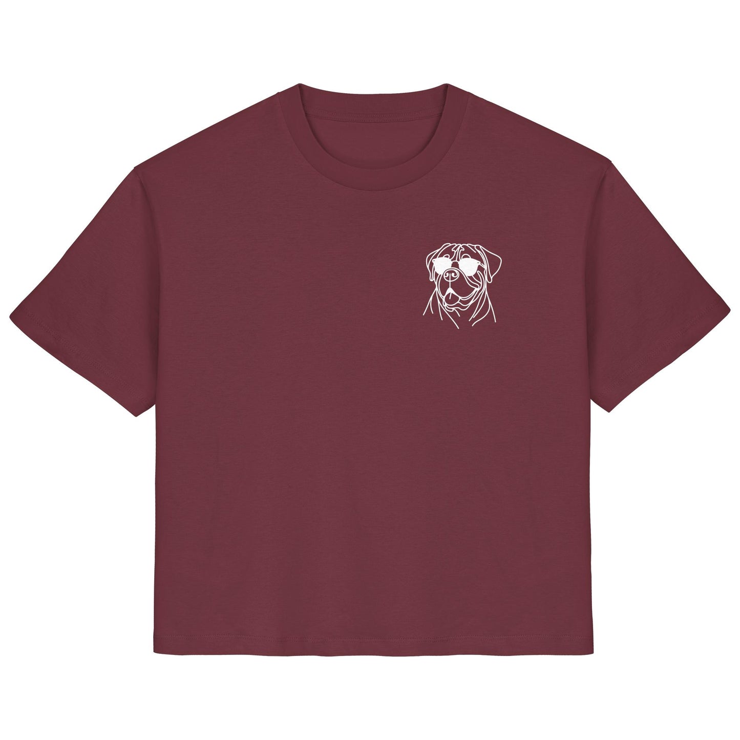 Line Art - Cooler Bullmastiff - Ladies Organic Shirt