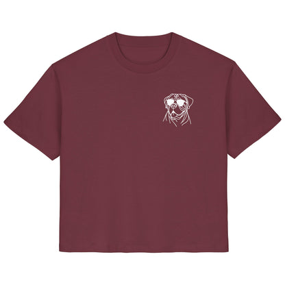 Line Art - Cooler Bullmastiff - Ladies Organic Shirt