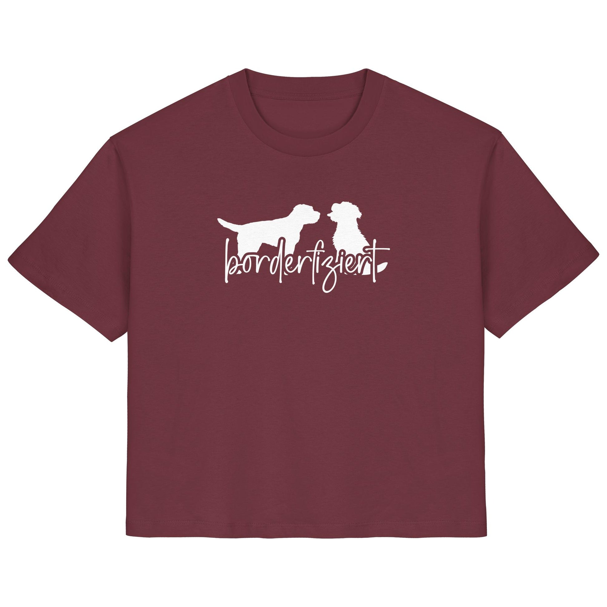 borderfiziert (Border Terrier) - Ladies Organic Shirt