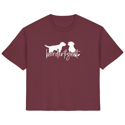 borderfiziert (Border Terrier) - Ladies Organic Shirt