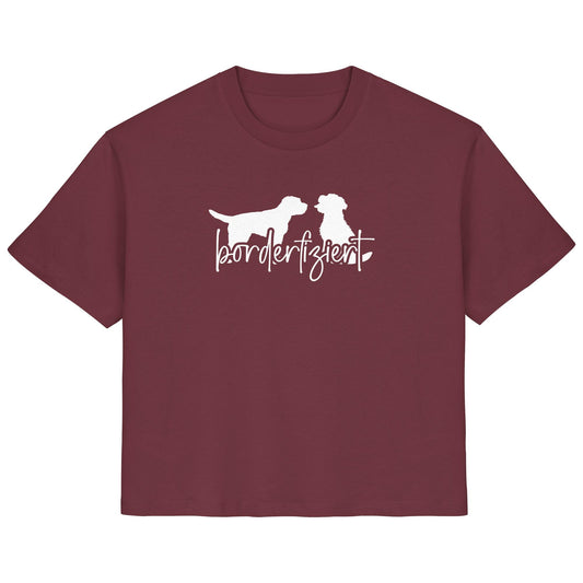 borderfiziert (Border Terrier) - Ladies Organic Shirt