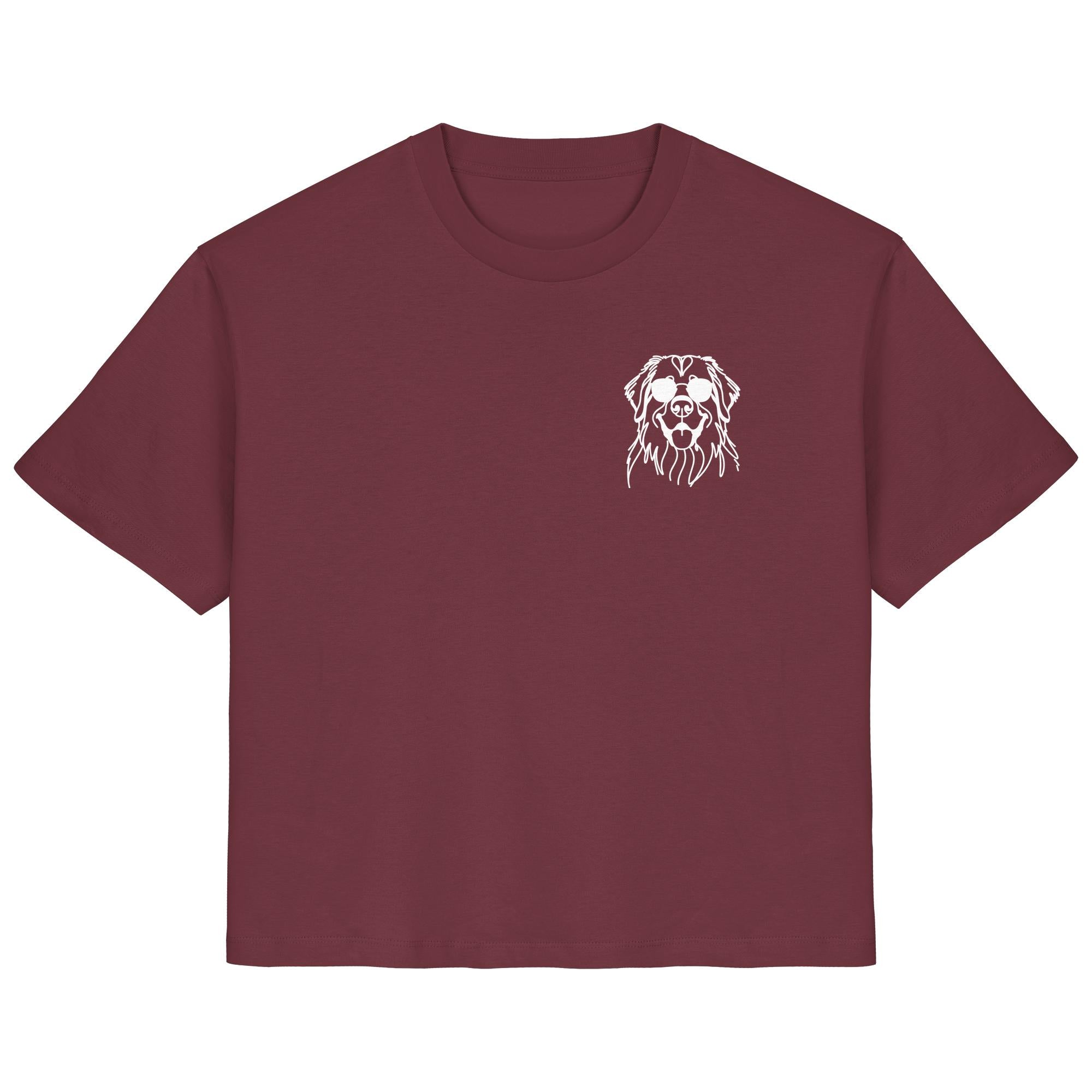 Line Art - Cooler Leonberger - Ladies Organic Shirt