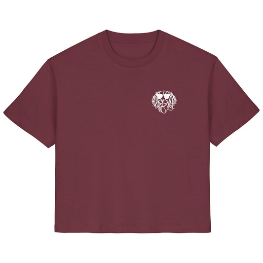 Line Art - Cooler English Springer Spaniel - Ladies Organic Shirt