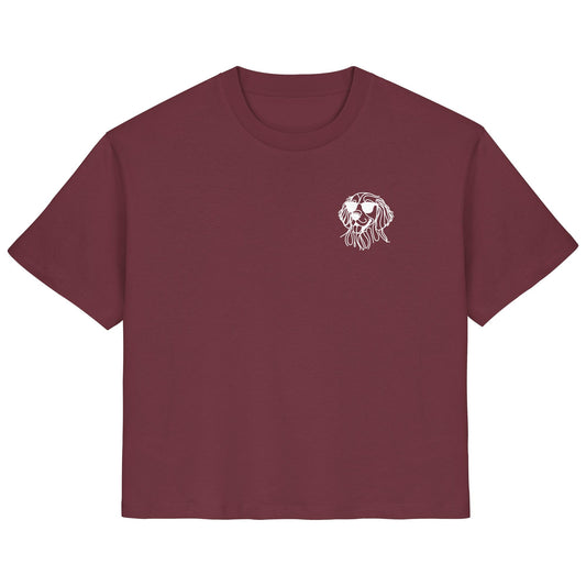 Line Art - Cooler English Setter - Ladies Organic Shirt