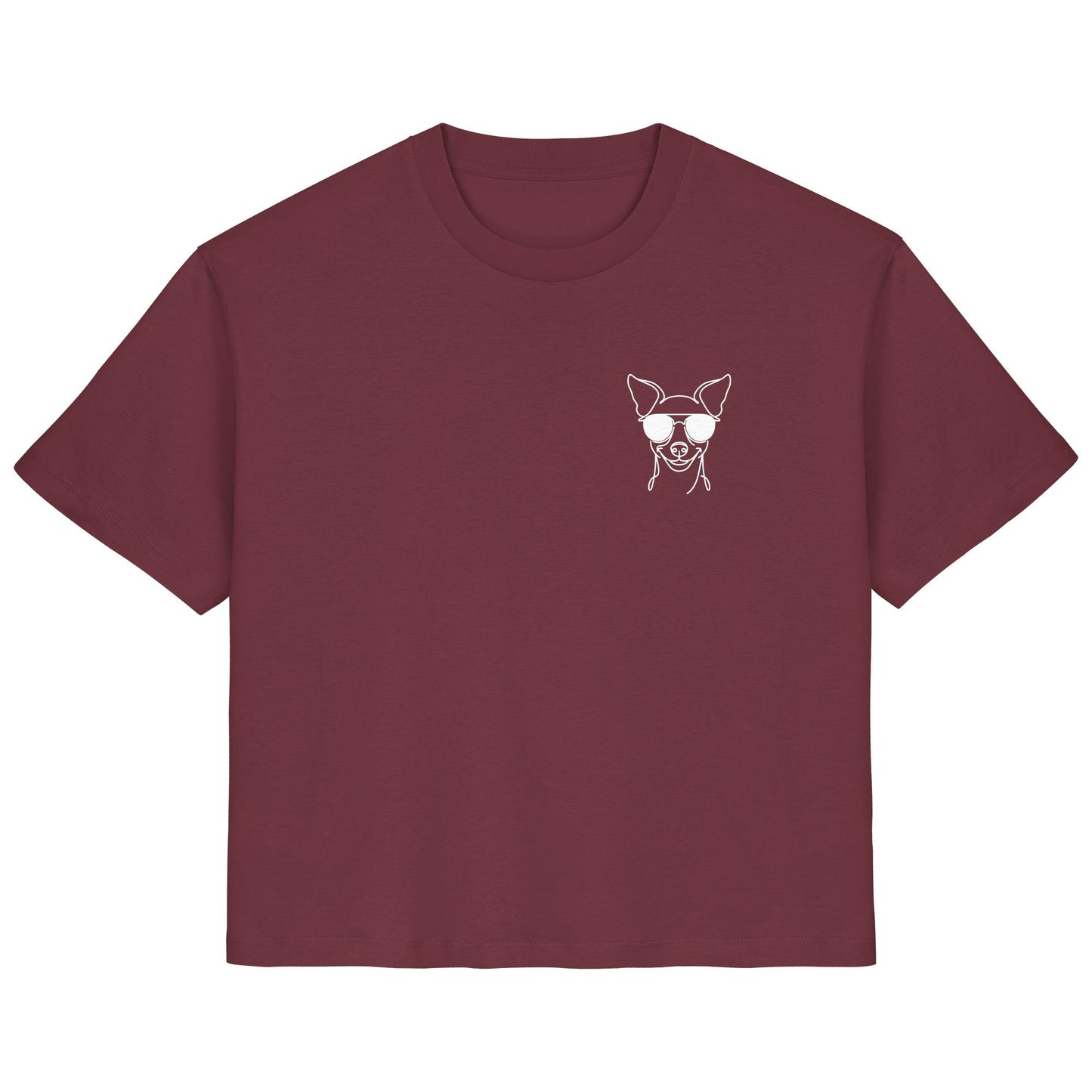 Line Art - Cooler Zwergpinscher - Ladies Organic Shirt