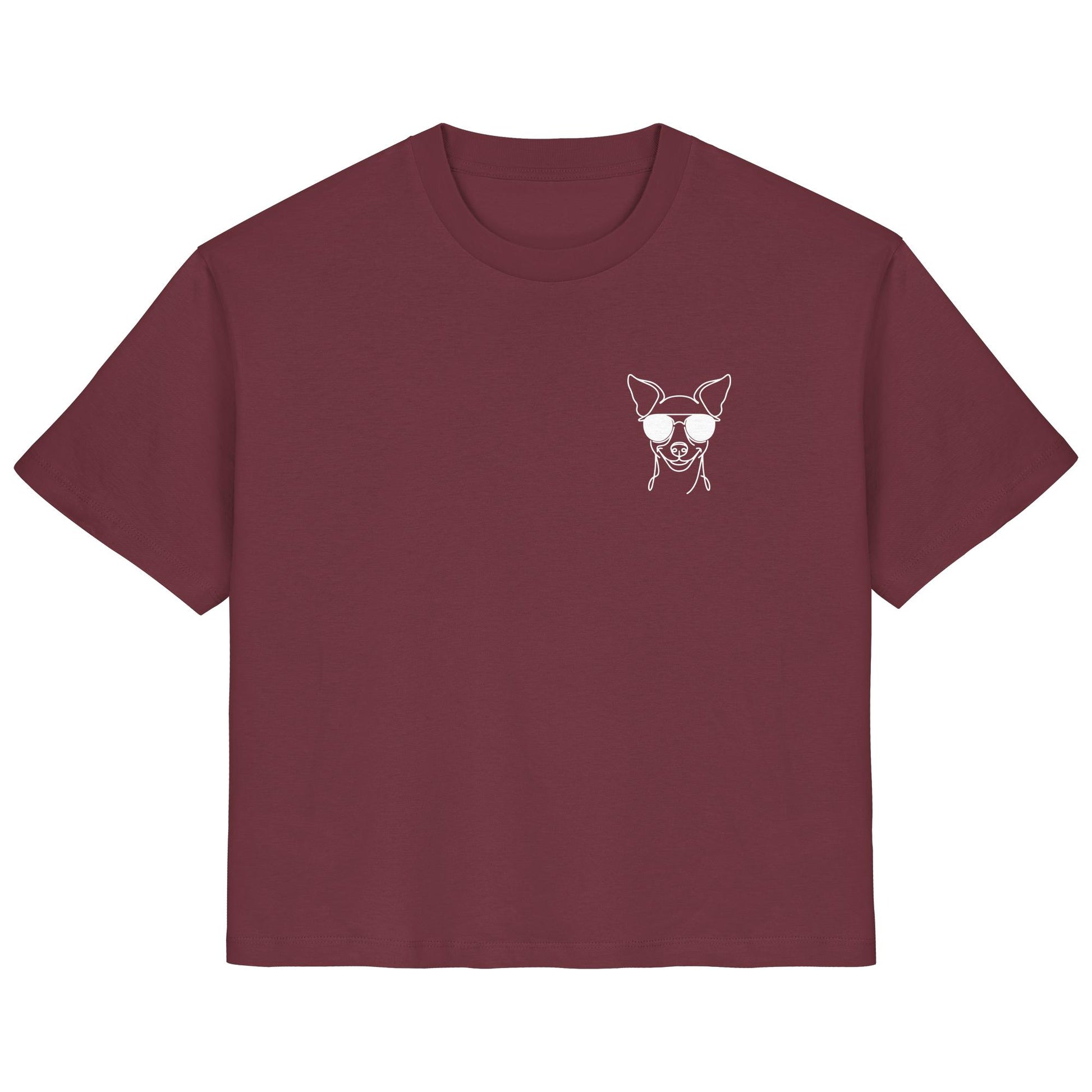 Line Art - Cooler Zwergpinscher - Ladies Organic Shirt