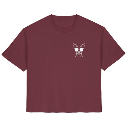 Line Art - Cooler Zwergpinscher - Ladies Organic Shirt
