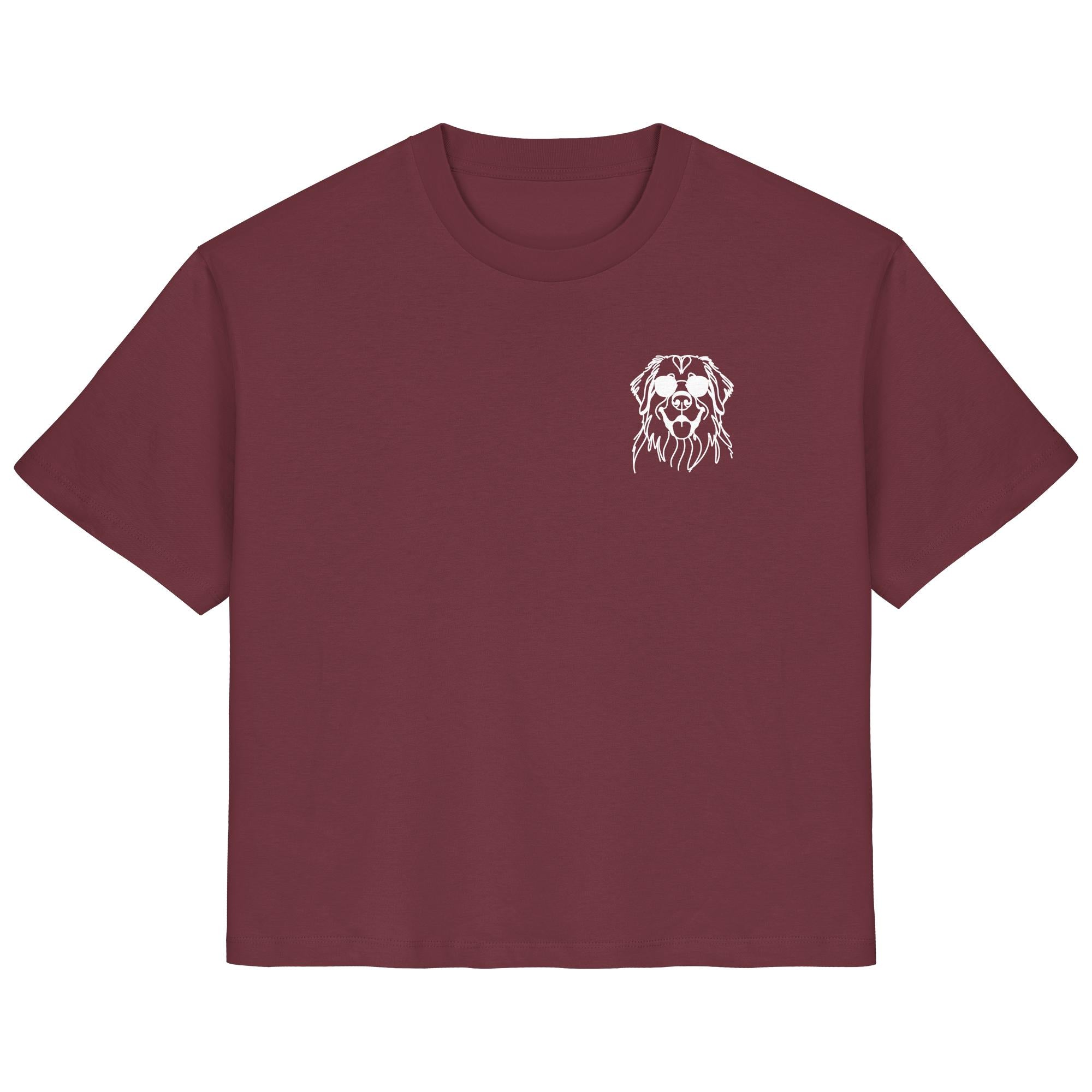 Line Art - Cooler Leonberger - Ladies Organic Shirt