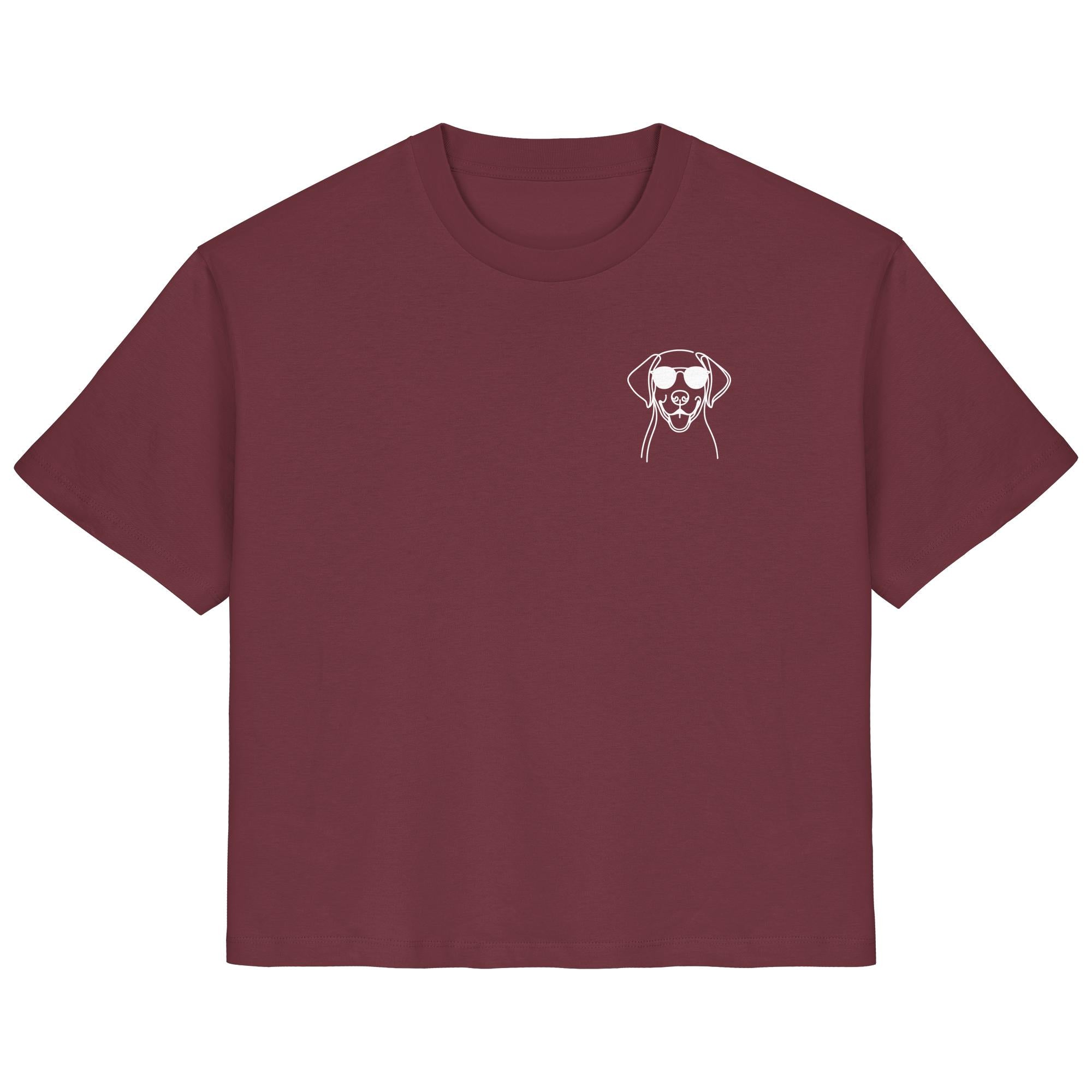 Line Art - Cooler English Pointer - Ladies Organic Shirt