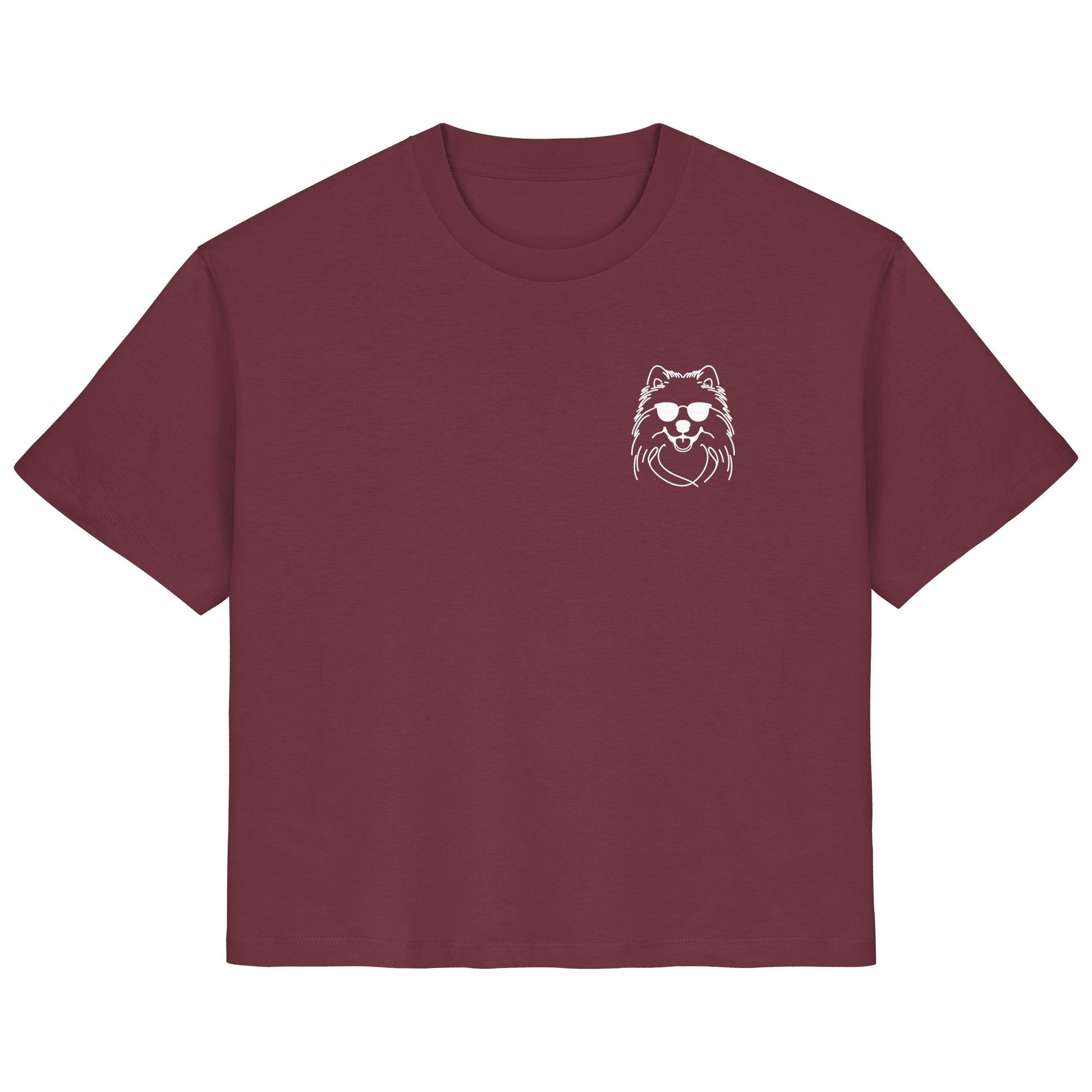 Line Art - Cooler Samojede - Ladies Organic Shirt