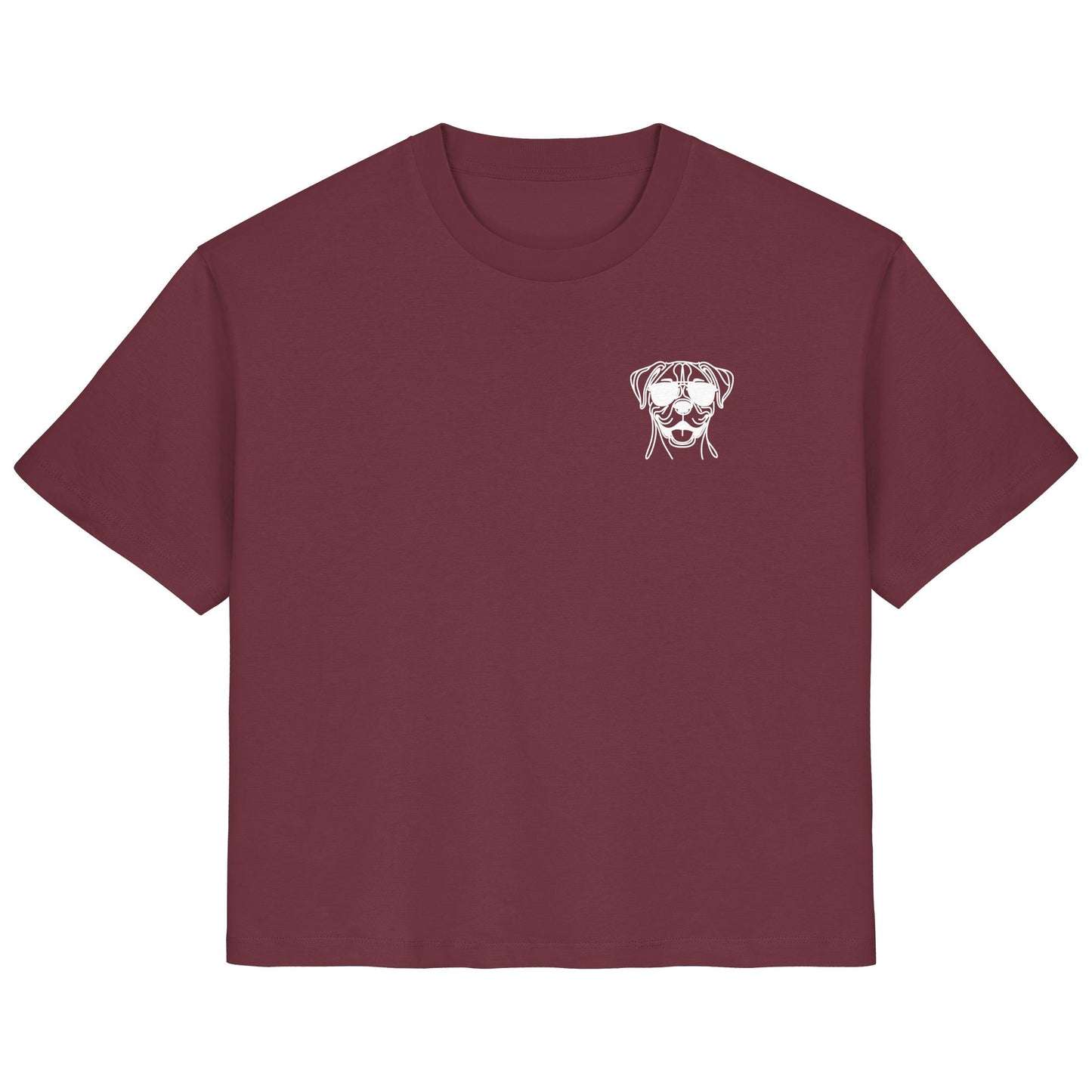 Line Art - Cooler Boxer - Ladies Organic Shirt