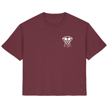 Line Art - Cooler Rhodesian Ridgeback - Ladies Organic Shirt