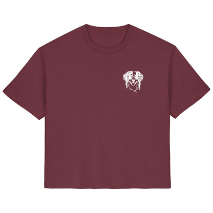 Line Art - Cooler Kooikerhondje - Ladies Organic Shirt