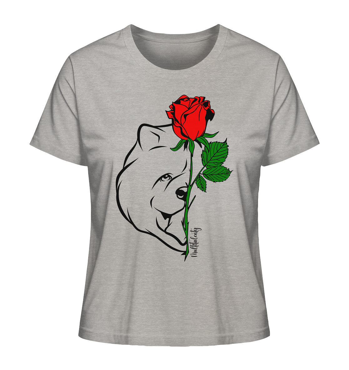 Tattoo Rose - Chow-Chow - Ladies Organic Shirt