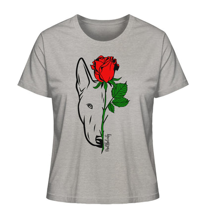 Tattoo Rose - Bullterrier - Ladies Organic Shirt