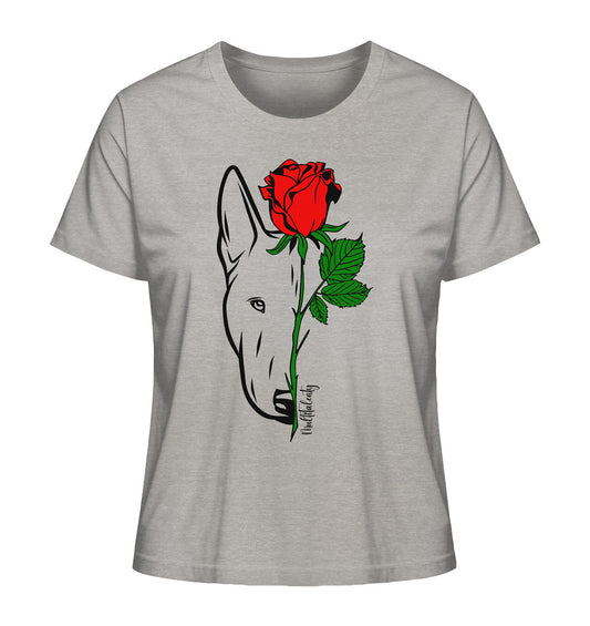 Tattoo Rose - Bullterrier - Ladies Organic Shirt