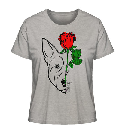 Tattoo Rose - Australian Cattle Dog - Ladies Organic Shirt