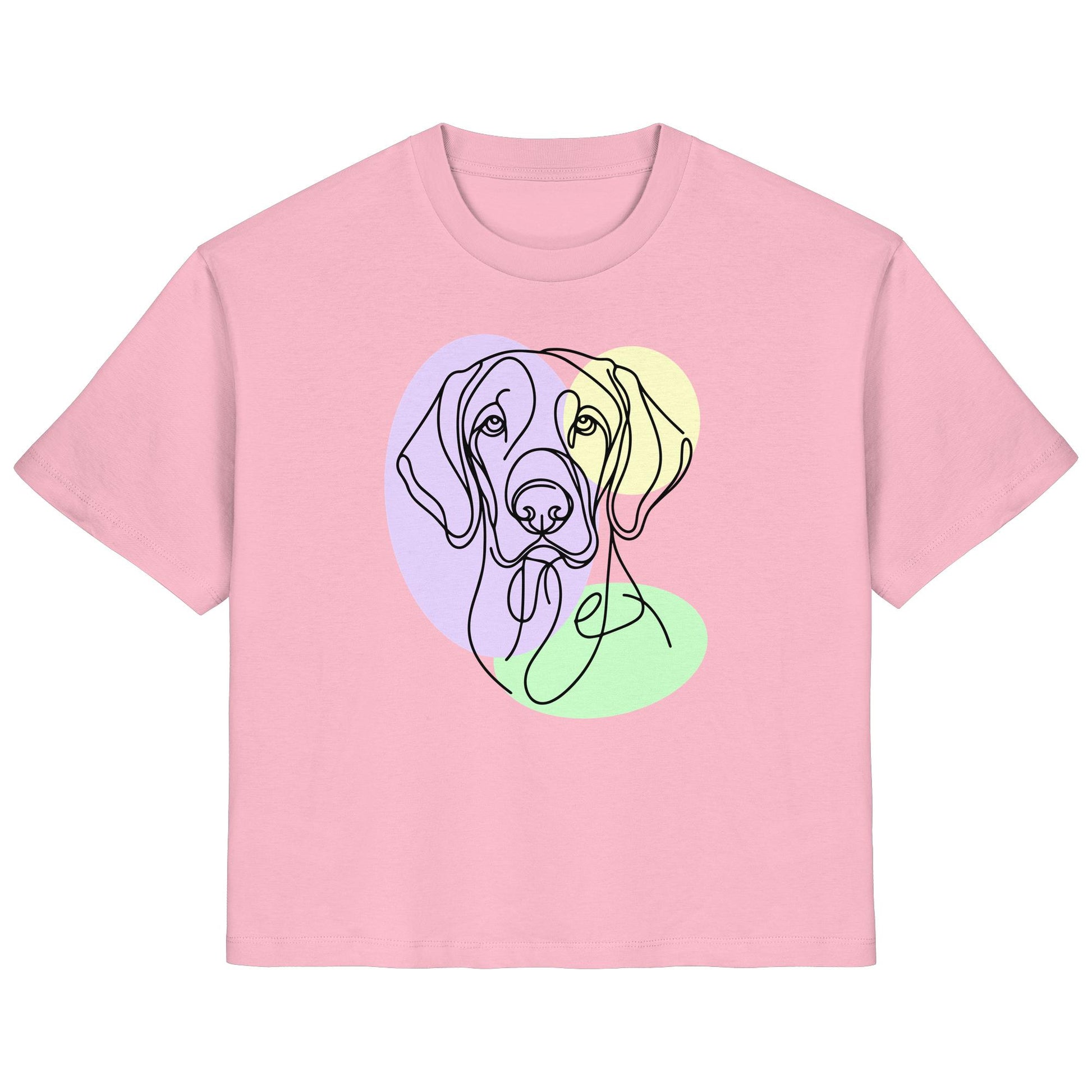 Line Art - Süßer Vizsla - Ladies Organic Shirt