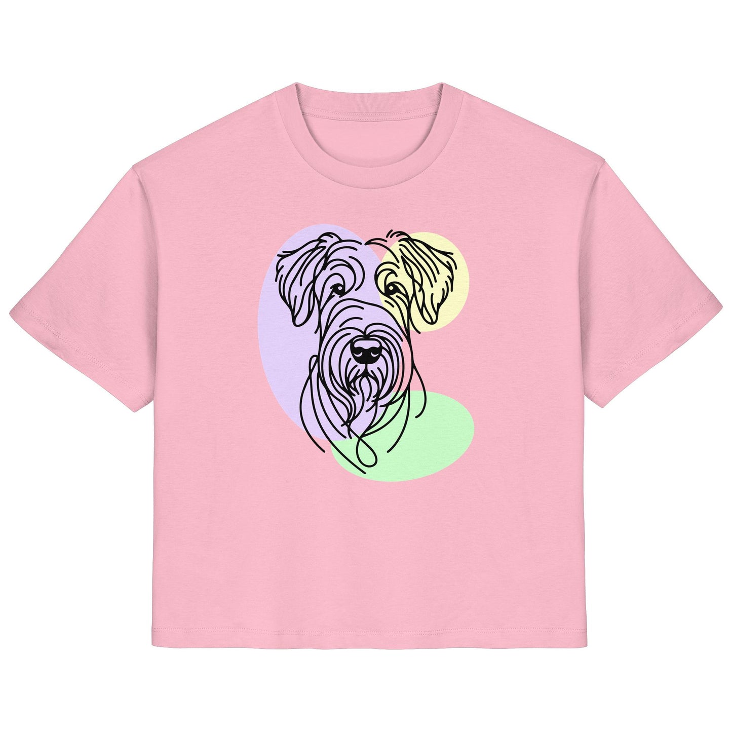 Line Art - Süßer Irish Terrier - Ladies Organic Shirt