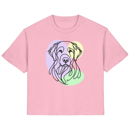 Line Art - Süßer Kuvasz - Ladies Organic Shirt
