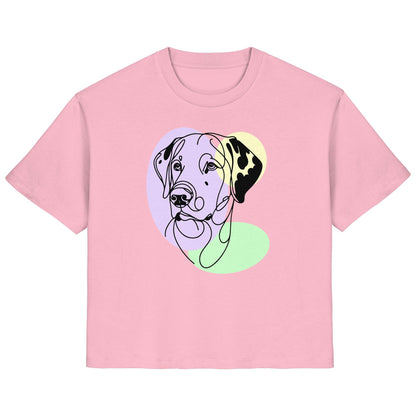 Line Art - Süßer Dalmatiner - Ladies Organic Shirt
