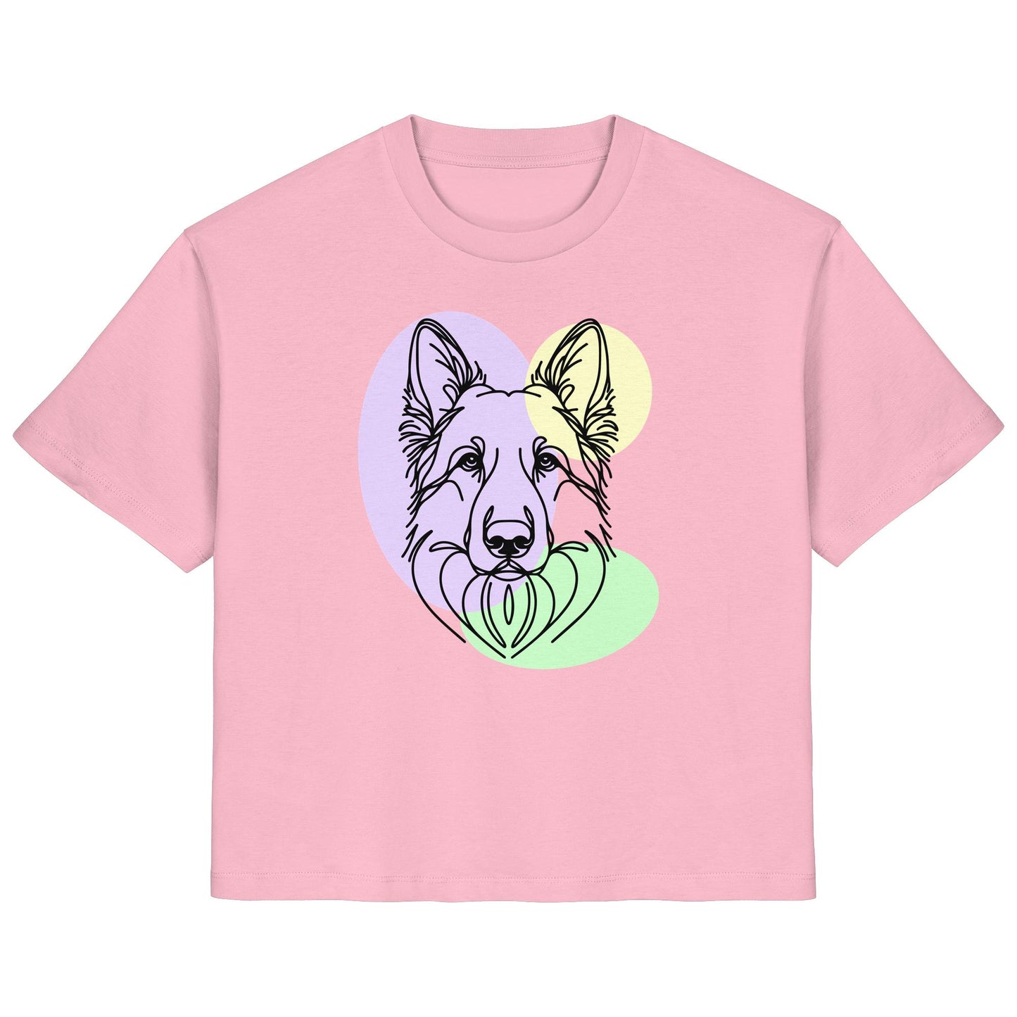 Line Art - Schäferhund - Ladies Organic Shirt