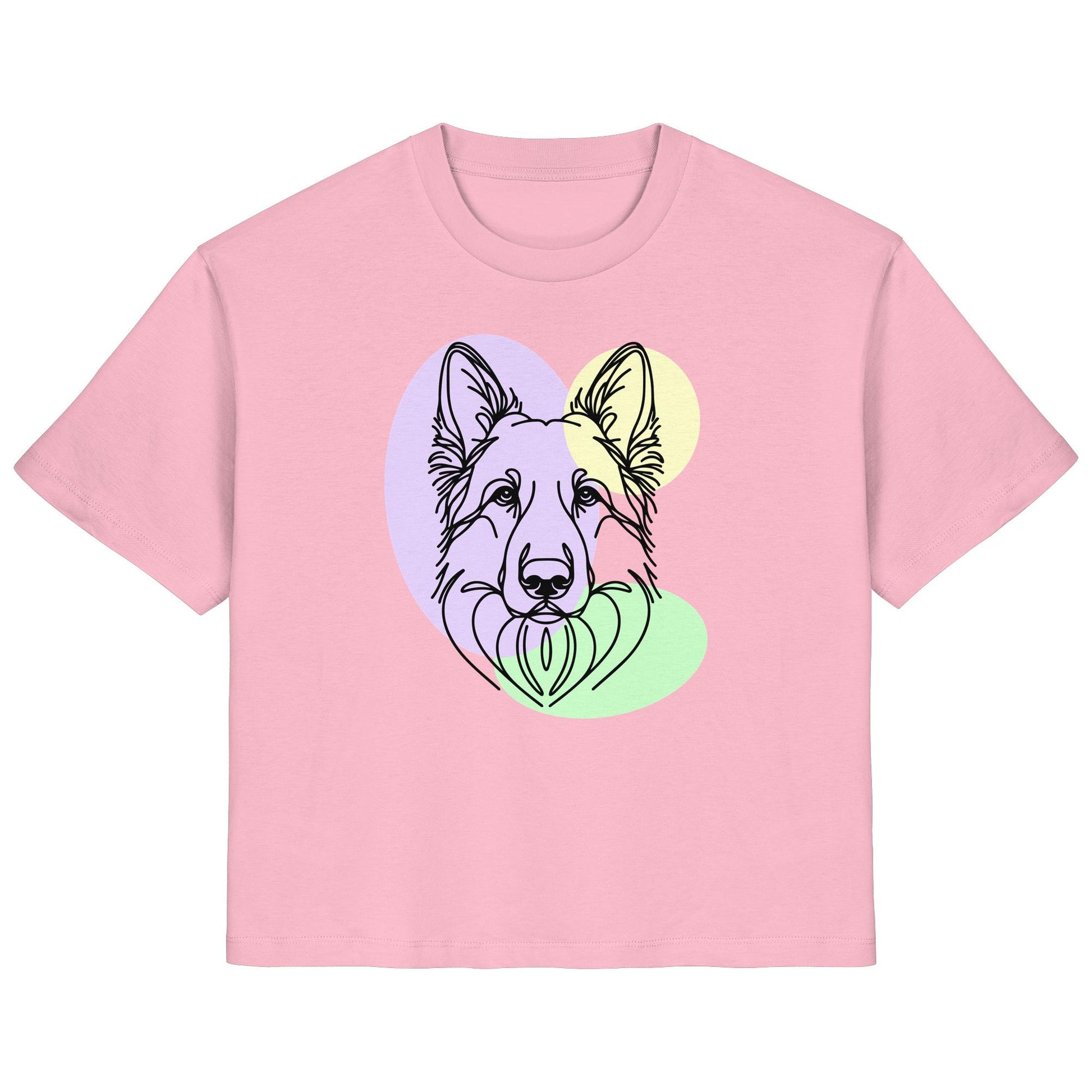 Line Art - Schäferhund - Ladies Organic Shirt
