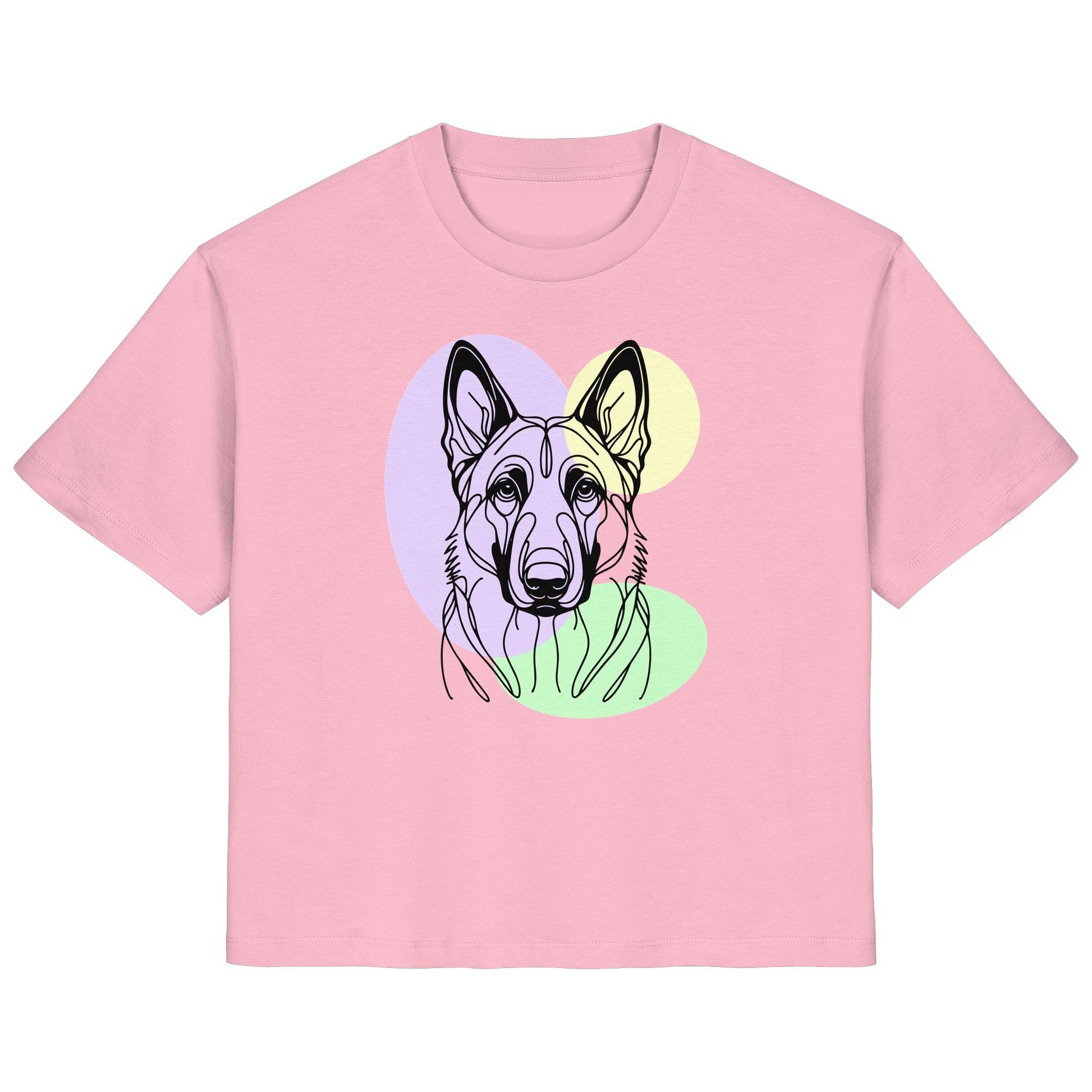 Line Art - Süßer Malinois - Ladies Organic Shirt