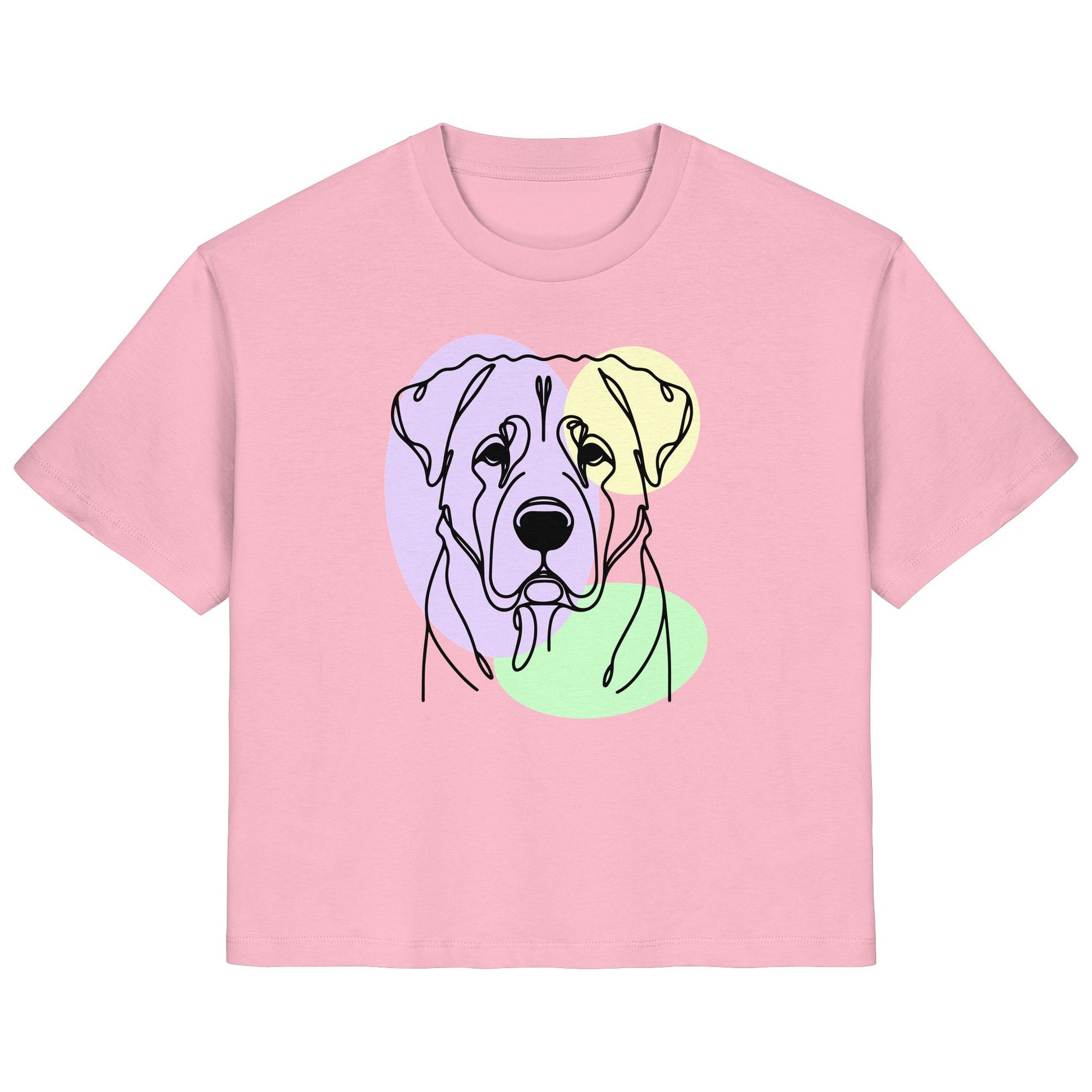 Line Art - Süßer Kangal - Ladies Organic Shirt