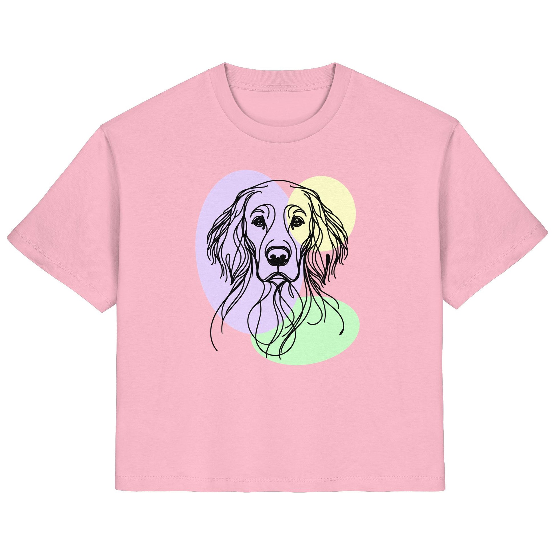 Line Art - Süßer English Setter - Ladies Organic Shirt
