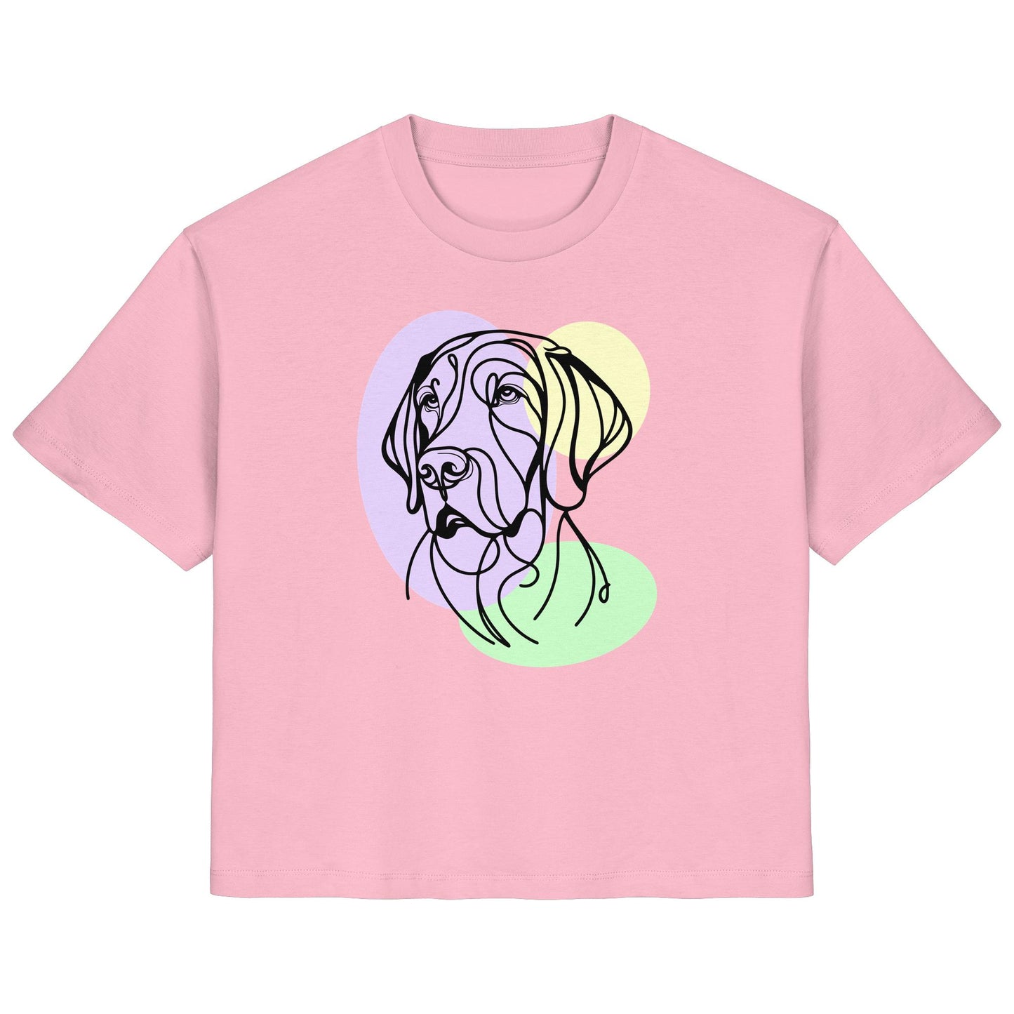 Line Art - Süßer Deutsch Kurzhaar - Ladies Organic Shirt