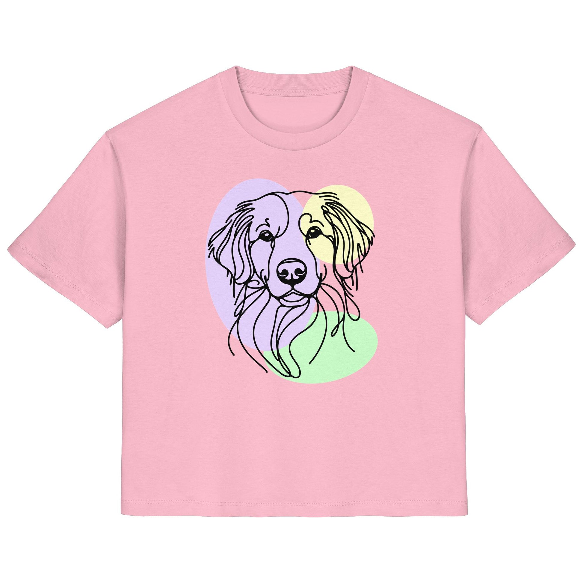 Line Art - Süßer Kooikerhondje - Ladies Organic Shirt